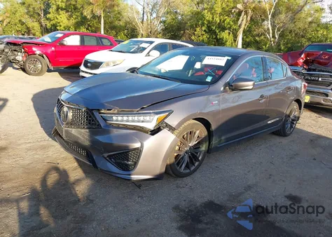 2022 Acura Ilx Premium A-Spec Packages/Technology A-Spec Packages из США, поврежденный, VIN 19UDE2F8XNA005656